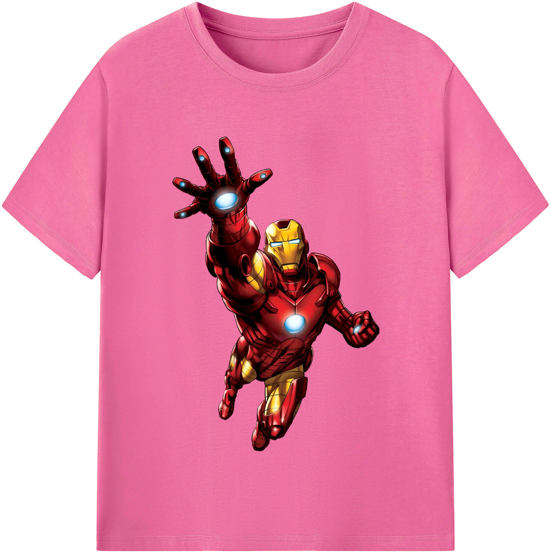（画像用） アベンジャーズ The Avengers レディースカジュアルプリントTシャツ（綿100％）